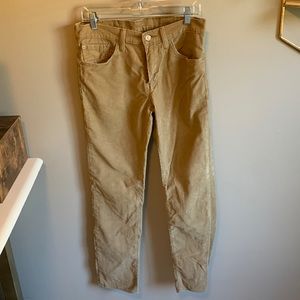 Men’s Levi’s Slim Cut Corduroy Pants